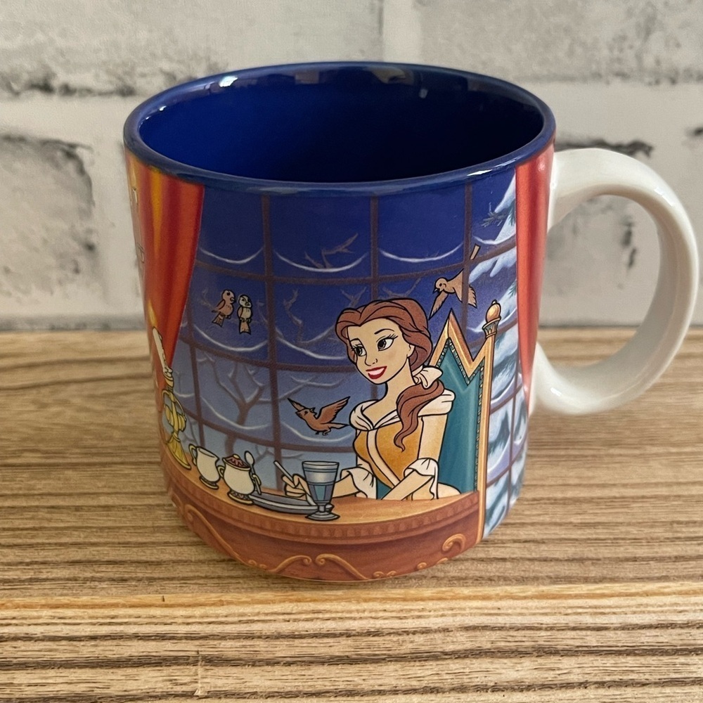 Vintage Disney Beauty & The Beast Belle Mrs. Pots, Chip, Beast, ceramic …